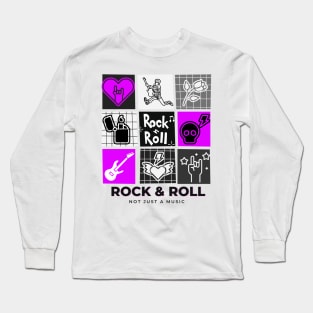 Rock n roll - is not just a music Long Sleeve T-Shirt